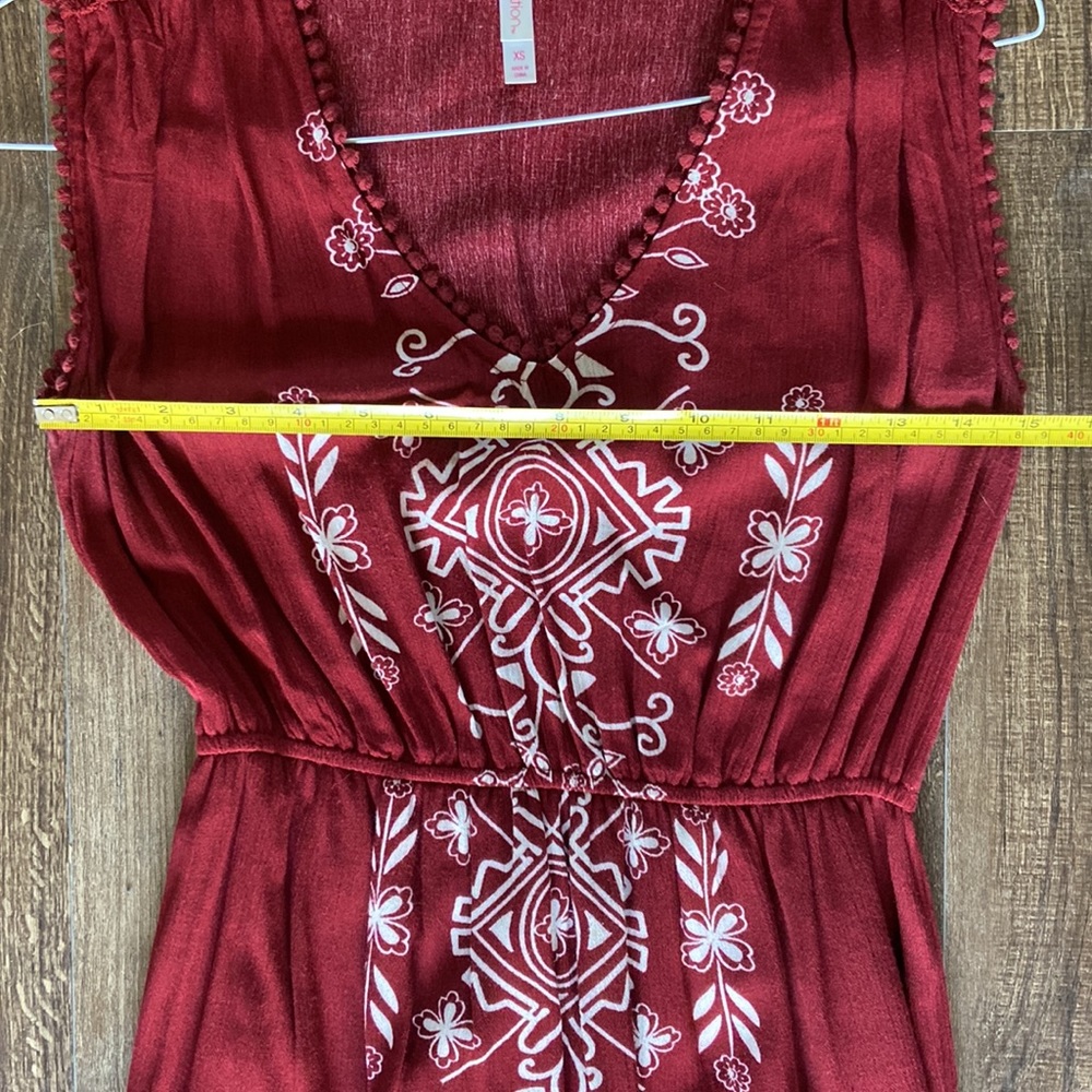 Xhilaration Tribal Crochet Maxi Dress - Picture 8 of 9